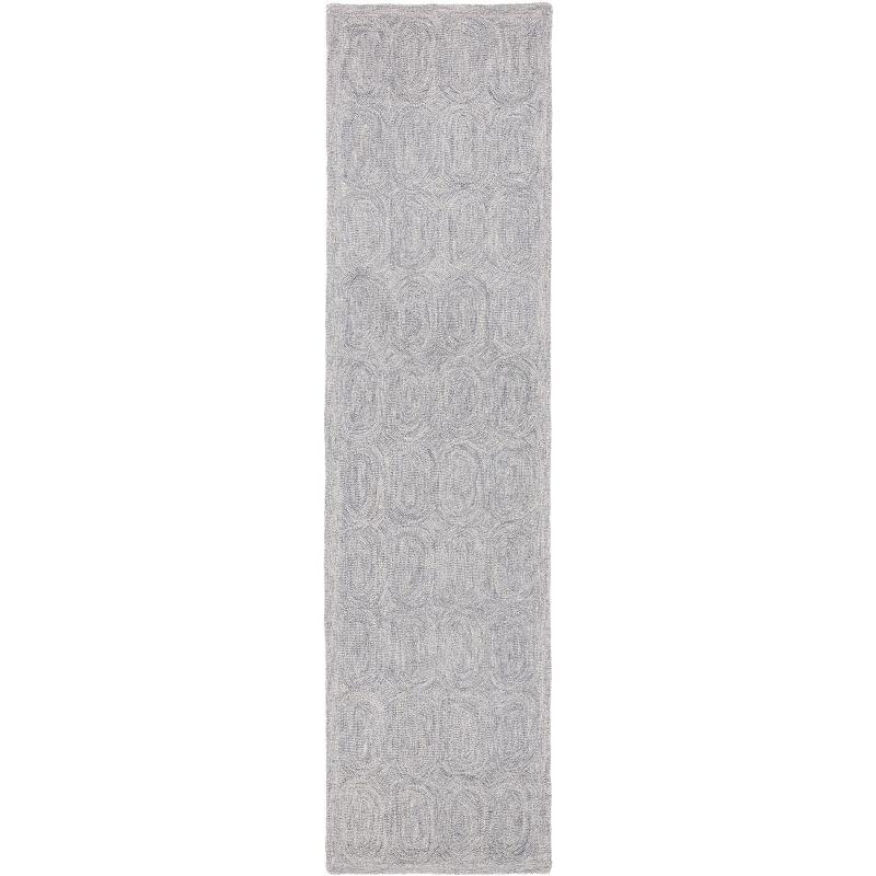 Metro MET124 Hand Tufted Indoor Runner Rug - Grey - 2'3"x9' - Safavieh