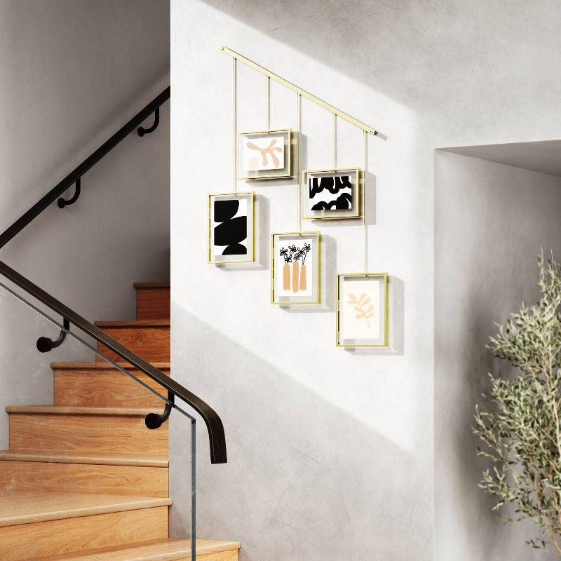 5-Piece Matte Metal Collage Frame Set