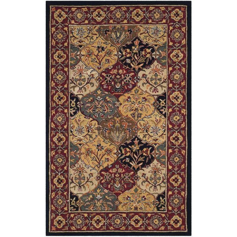 Heritage HG510 Hand Tufted Area Rug - Multi/Navy - 5'x8' - Safavieh.