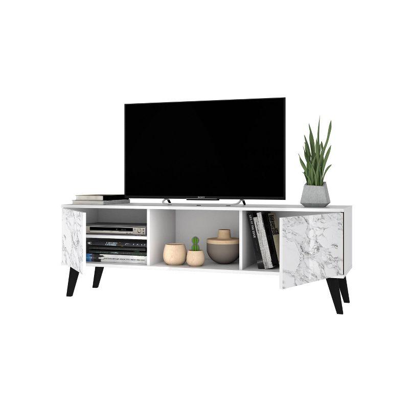 Doyers TV Stand for TVs up to 60" - Manhattan Comfort