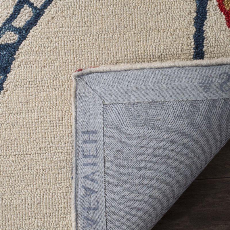 Ivory Elegance Hand-Tufted Wool Runner Rug - 2'3" x 5'