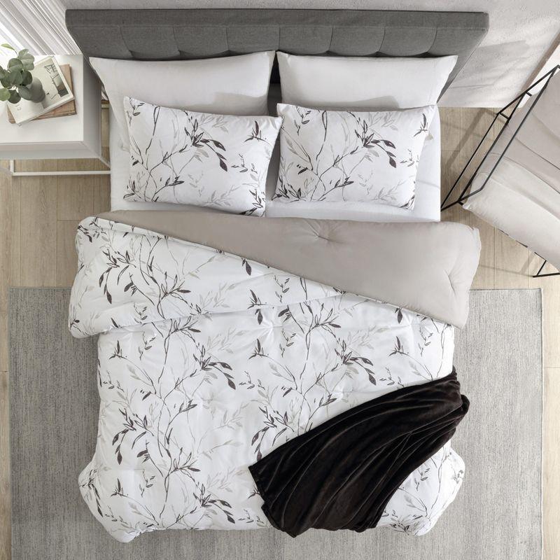 Ink Wash Vine Comforter Bonus Set