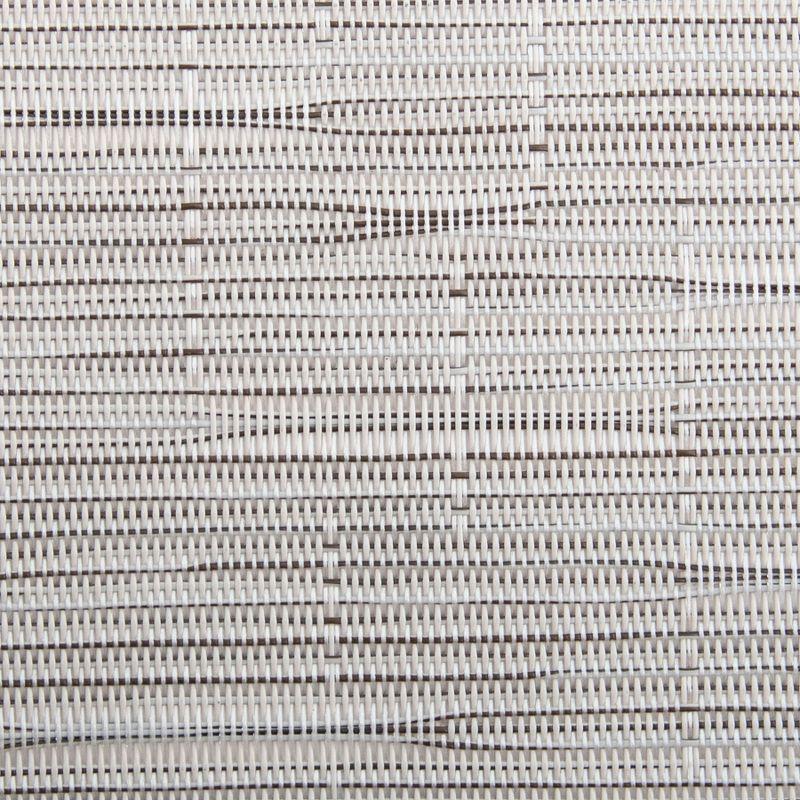 John Ritzenthaler Co. Reversible Indoor Outdoor Placemats, Set of Twelve, Grasscloth Oatmeal