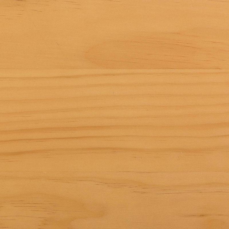 Full Moiz 14" Wood Platform Bed Frame Natural - Zinus