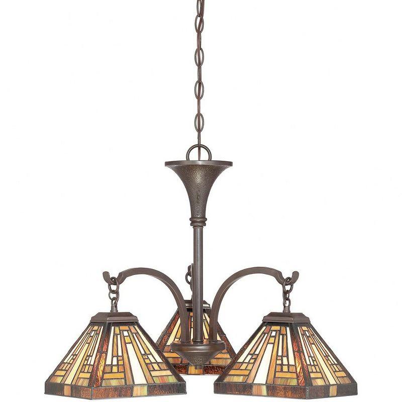 Quoizel Lighting Stephen 3 - Light Chandelier in  Vintage Bronze