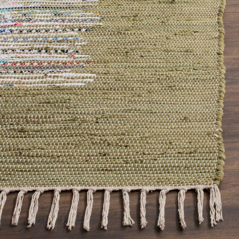 Montauk MTK711 Hand Woven Indoor Runner Rug - Ivory/Olive - 2'3"x7' - Safavieh.