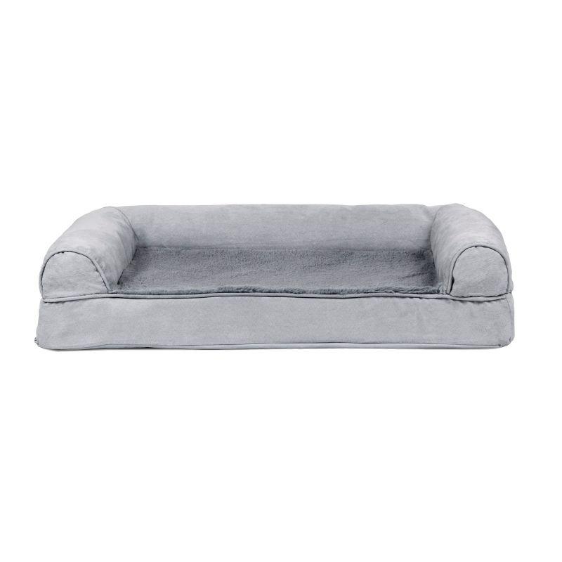 FurHaven Plush & Suede Orthopedic Sofa Dog Bed