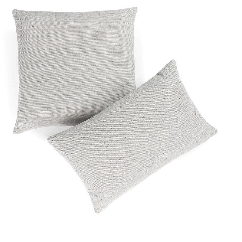 French Linen Decorative Throw Pillow | BOKSER HOME