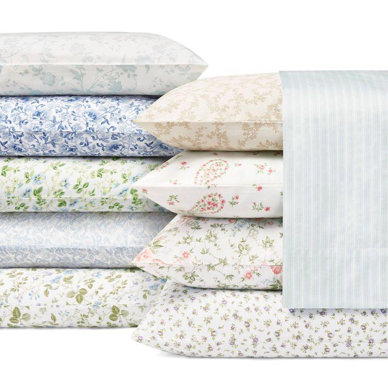 Laura Ashley Laura Ashley Sateen Cotton Printed Sheet Sets