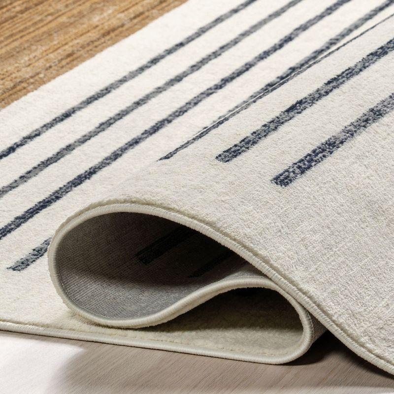 Nuloom Keeva Modern Striped Fringe Indoor Area Rug