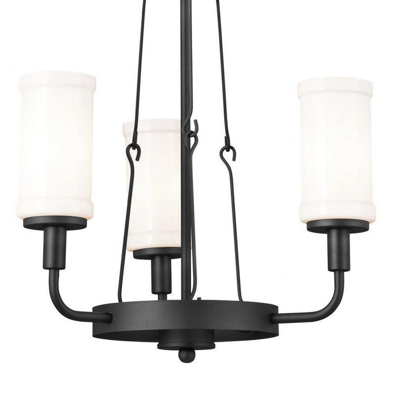 Kichler Lighting Vetivene 3 - Light Chandelier in  Textured Black