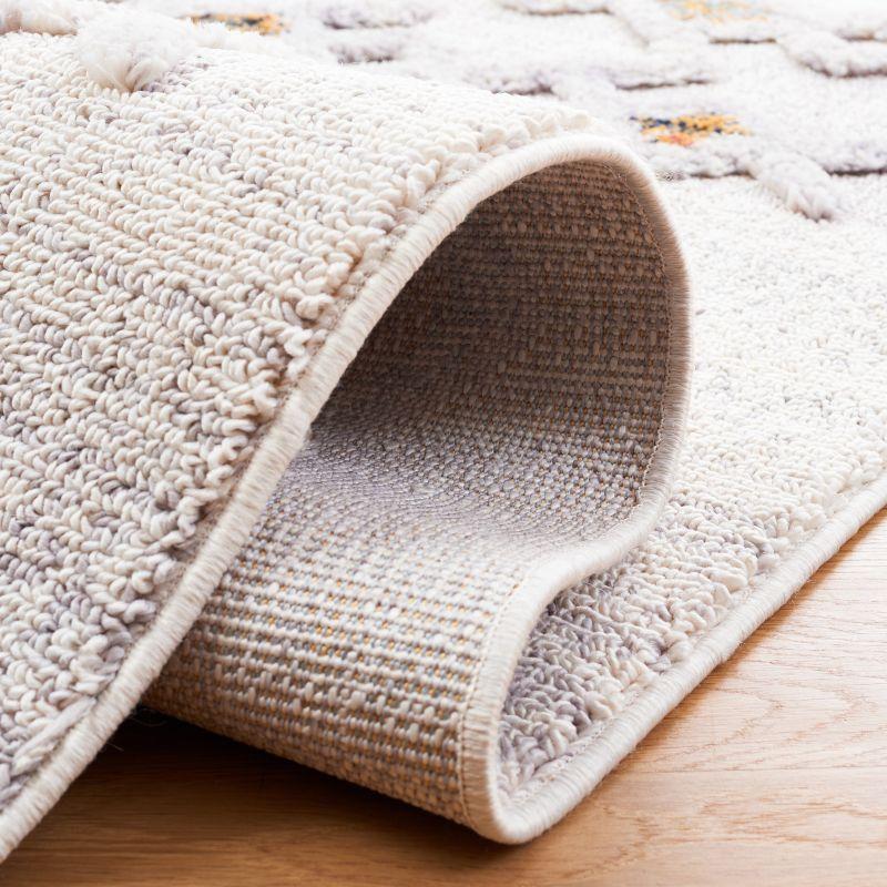 Marrakesh MRK568 Power Loomed Area Rug - Grey/Light Grey - 5'3"x7'6" - Safavieh.