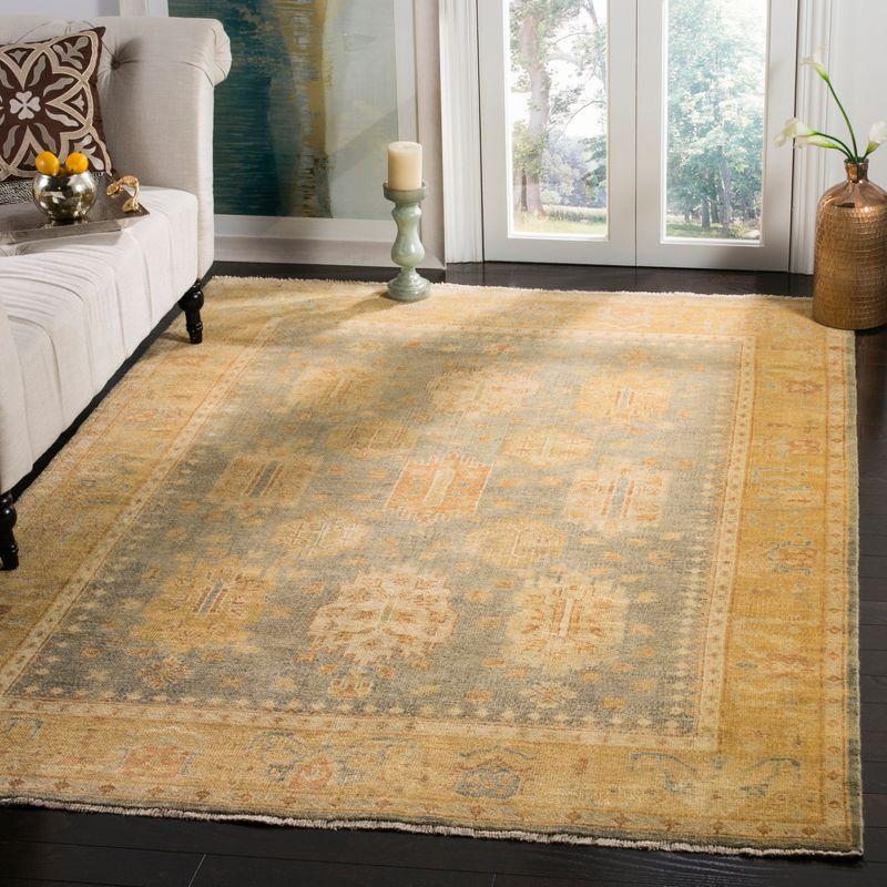 Oushak OSH126 Hand Knotted Area Rug  - Safavieh