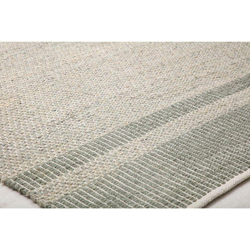 Rugs America Daphne DN10A Farmhouse Border Area Rug for Dining Room Rug Neutral Rug Living Room Rug Kitchen, 8'x10'