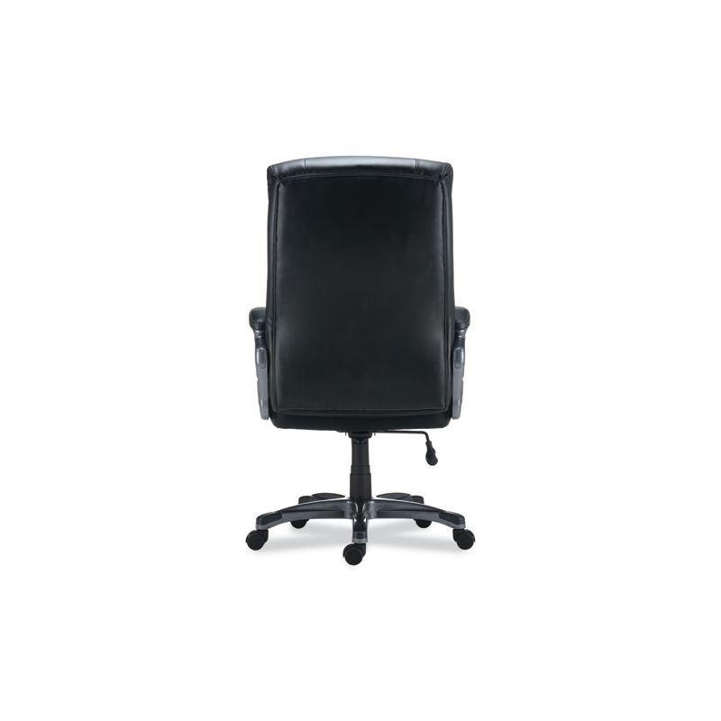 Alera Alera Egino Big and Tall Chair, Supports Up to 400 lb, Black Seat/Back, Black Base