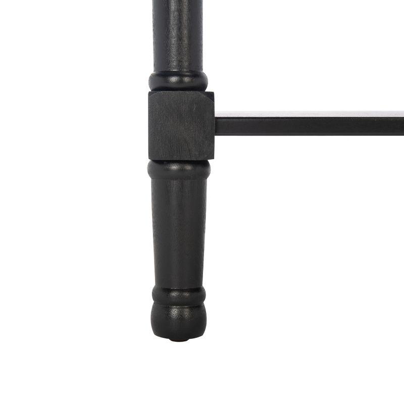 Landers 2 Drawer Console Table - CNS5710B - Black - Safavieh