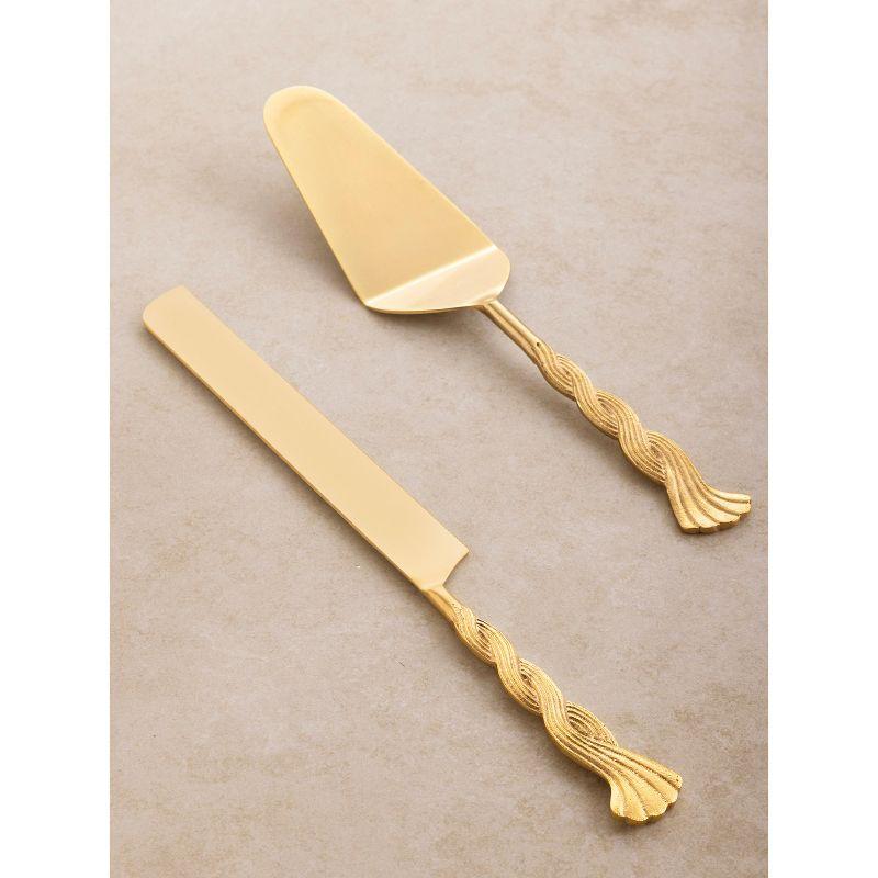 Santiago Cake Servers, Set of 2
