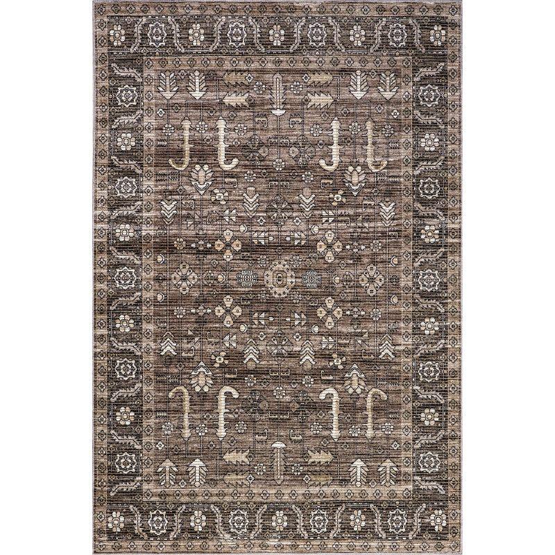 Lauren Liess x Rugs USA Redwood Vintage Machine Washable Area Rug