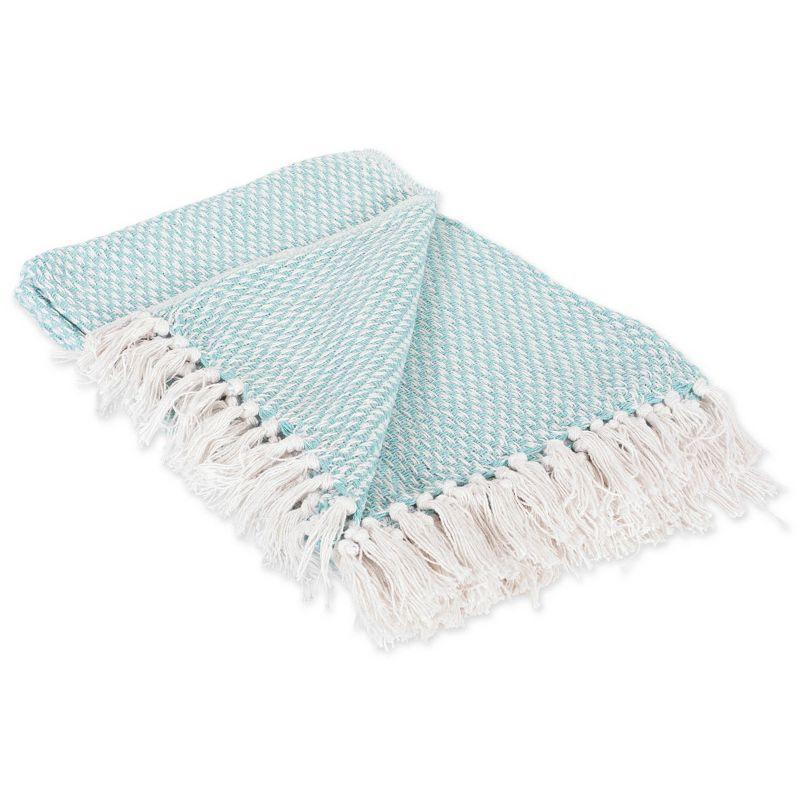 Design Imports Hand Woven Throw Blanket
