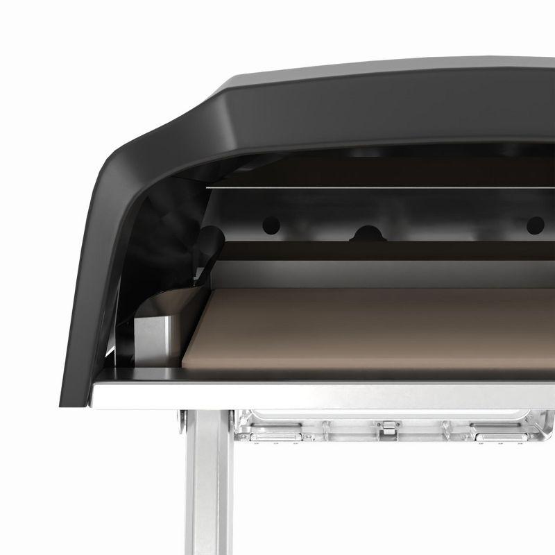 Commercial Chef Commercial Chef Countertop Propane Pizza Oven with Dual Burners
