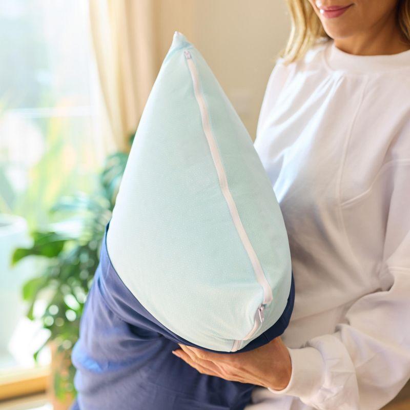 Adjustable UltraCool Memory Foam and Fiberfill Pillow