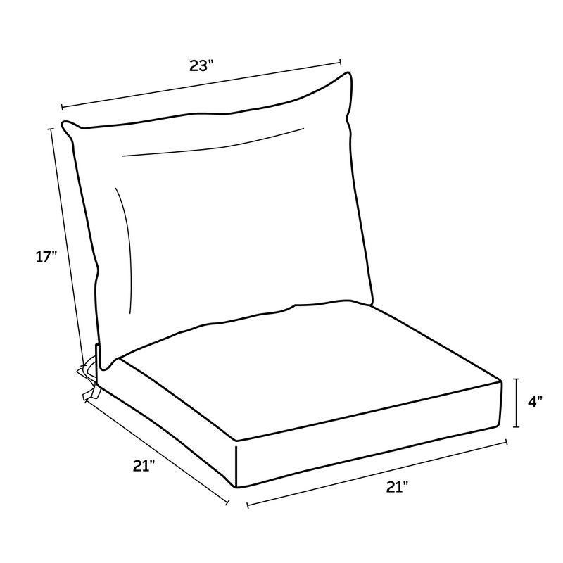 Outdoor Lounge Chair Cushion