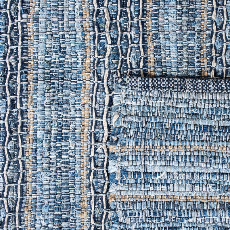Montauk MTK418 Hand Woven Indoor Area Rug - Blue - 8'x10' - Safavieh
