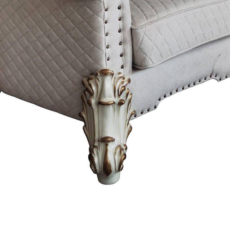 89" Vendome II Sofa: Crystal Button Tufting, Nailhead Trim - Acme Furniture