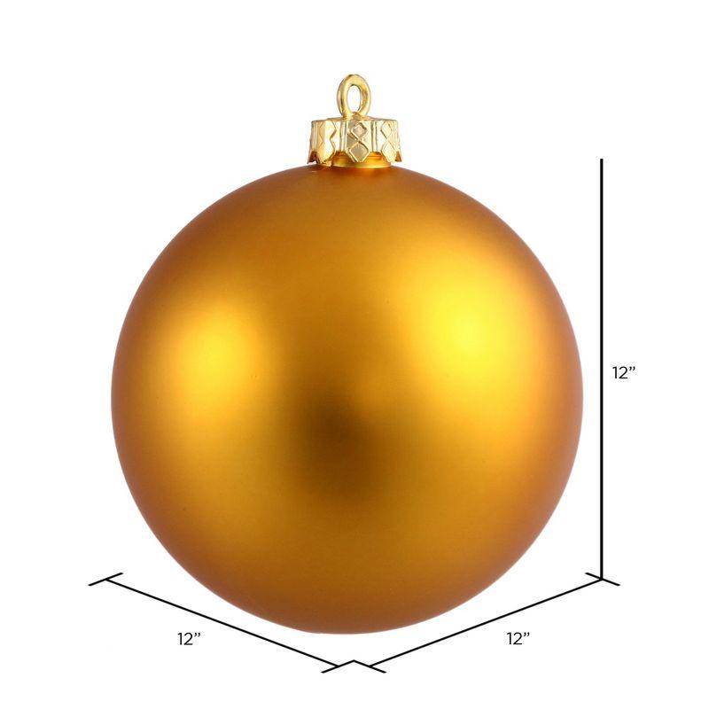 Vickerman Antique Gold Ball Ornament