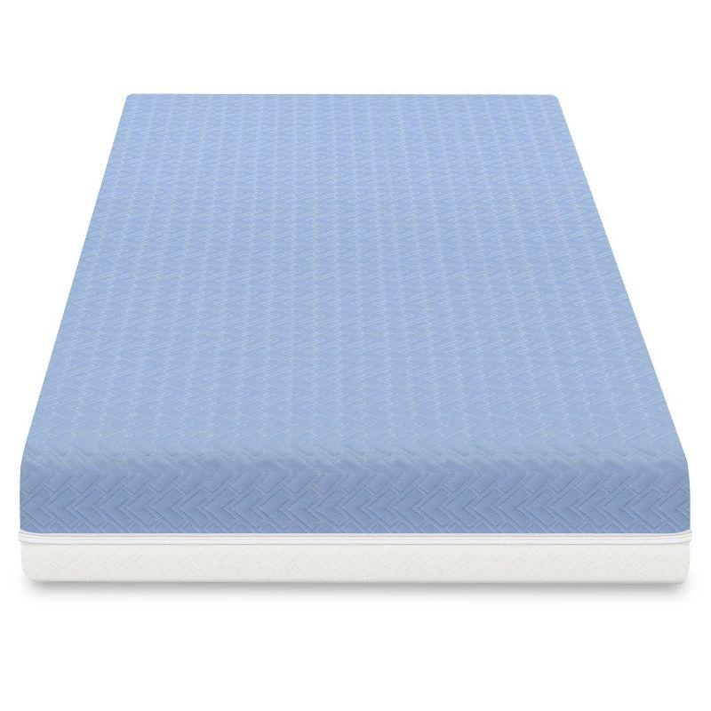 Delta Children Breathe Mattress - Breathable Baby Crib and Toddler Mattress with Cloud Core