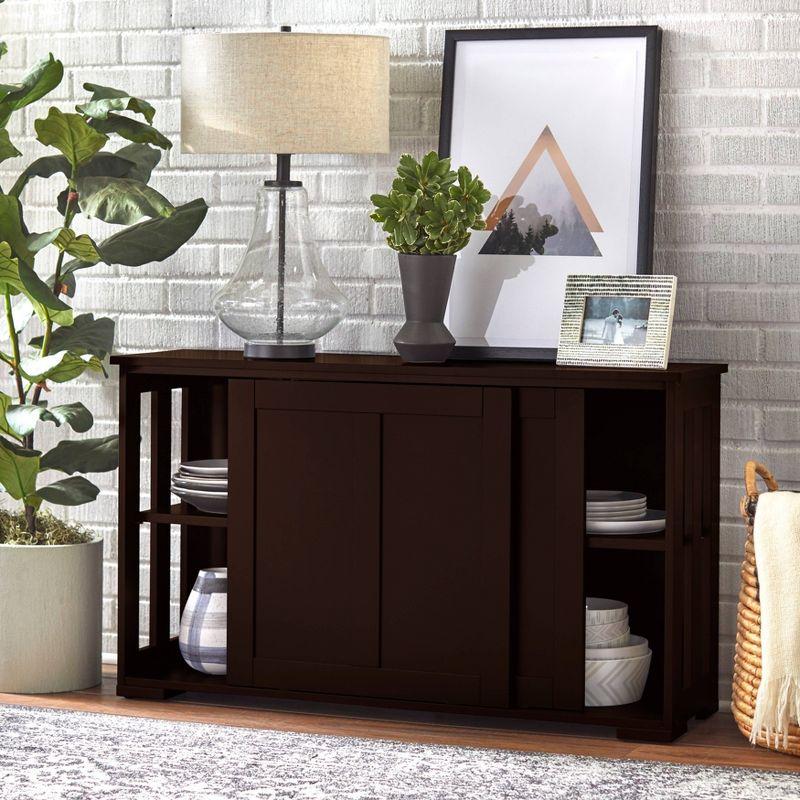 Pacific Stackable Cabinet with Sliding Doors - Buylateral