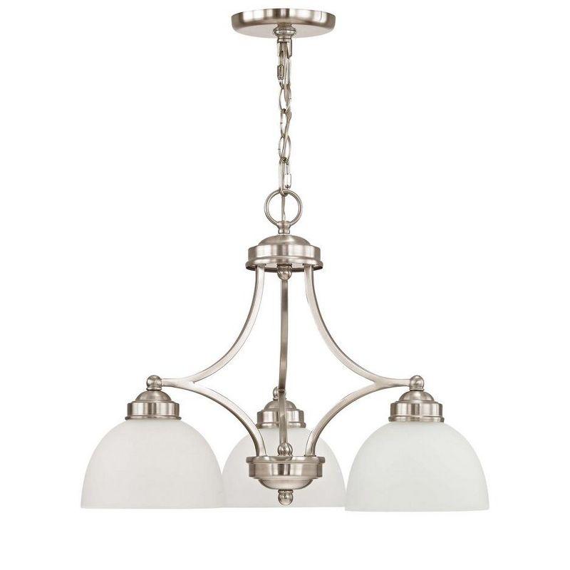 Livex Lighting Somerset 3 - Light Chandelier in  Brushed Nickel