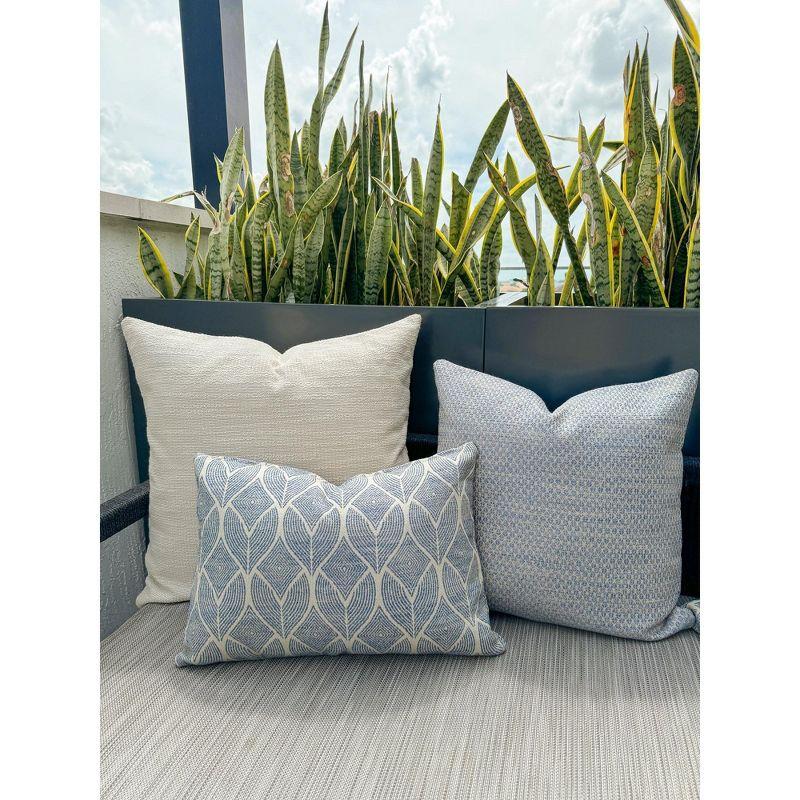 Coastal Breeze Indigo Indoor Outdoor Pillow