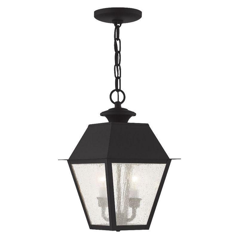 Livex Lighting Mansfield 2 - Light Pendant in  Black
