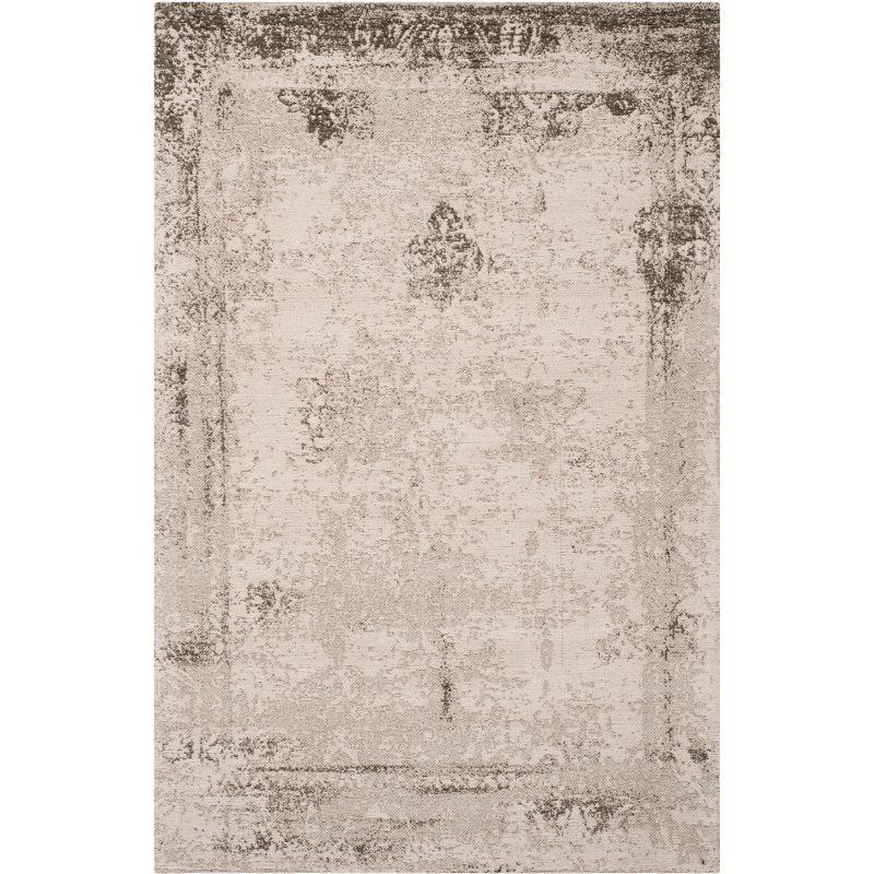 Classic Vintage CLV125 Power Loomed Area Rug - Anthracite - 4'x6' - Safavieh.