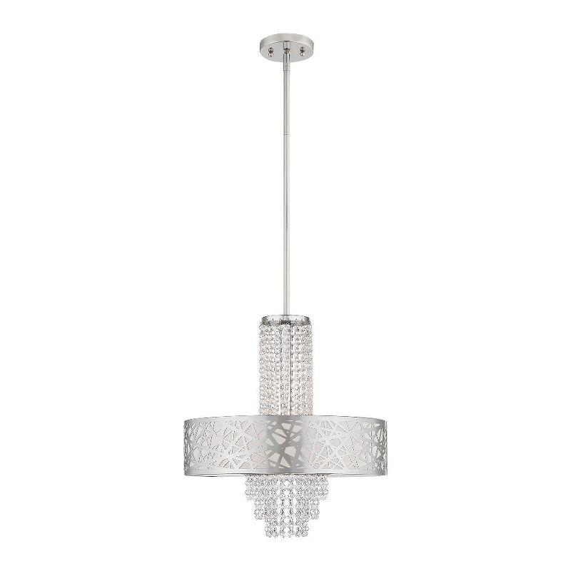 Livex Lighting Allendale 4 - Light Chandelier in  Polished Chrome