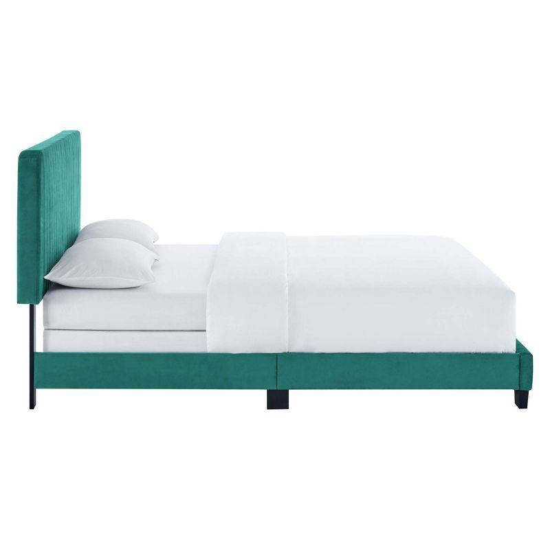 Modway Celine Channel Tufted Performance Velvet King Bed