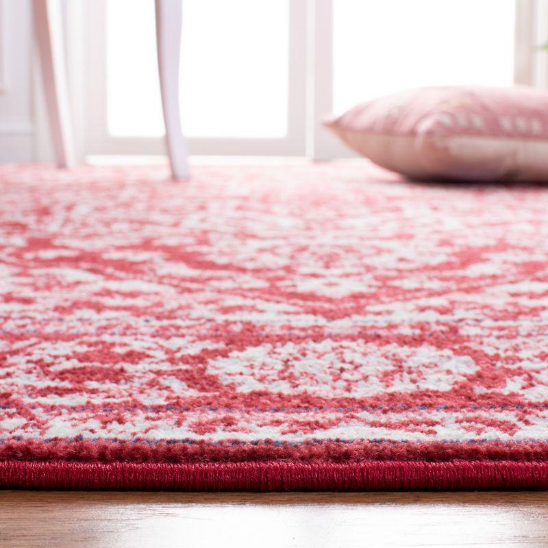 Brentwood BNT832 Power Loomed Indoor Accent Rug - Red/Ivory - 3'x5' - Safavieh