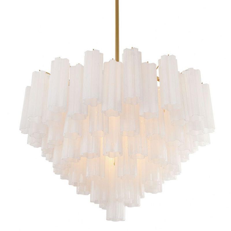 Crystorama Lighting Addis 16 - Light Chandelier in  Aged Brass