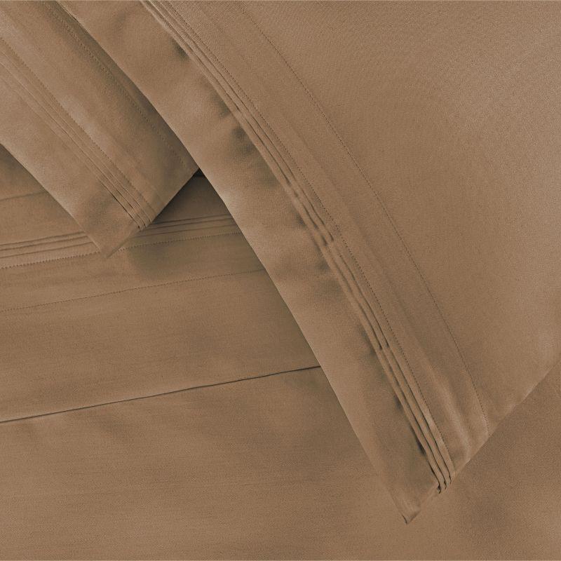 Luxury Egyptian-Quality Cotton 650 Thread Count Sateen Sheet Set