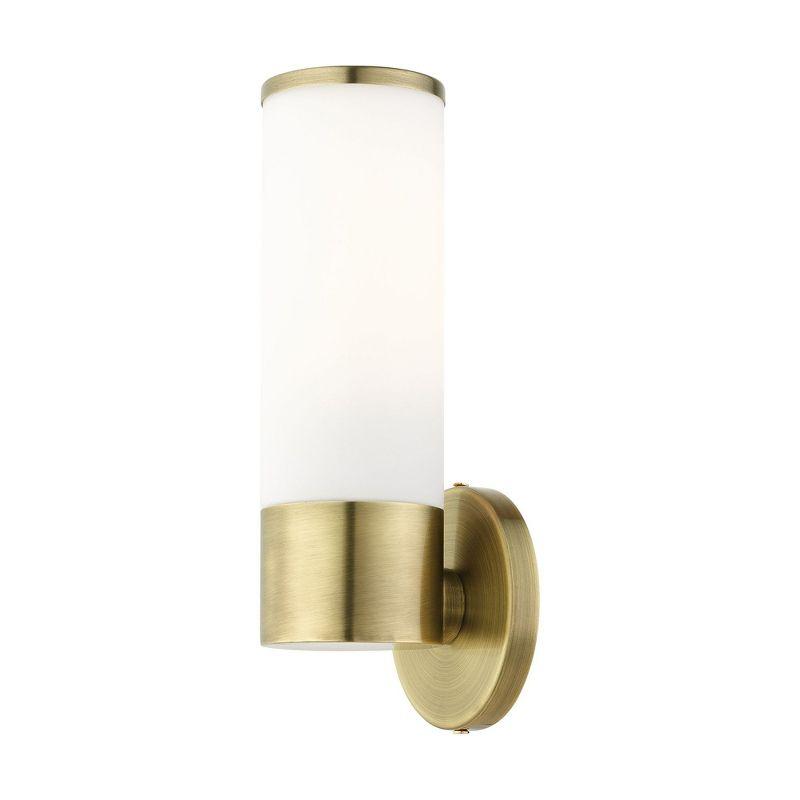 Livex Lighting Lindale 1 - Light Sconce in  Antique Brass