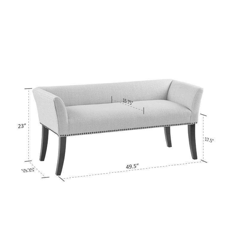 Madera Accent Bench Cream