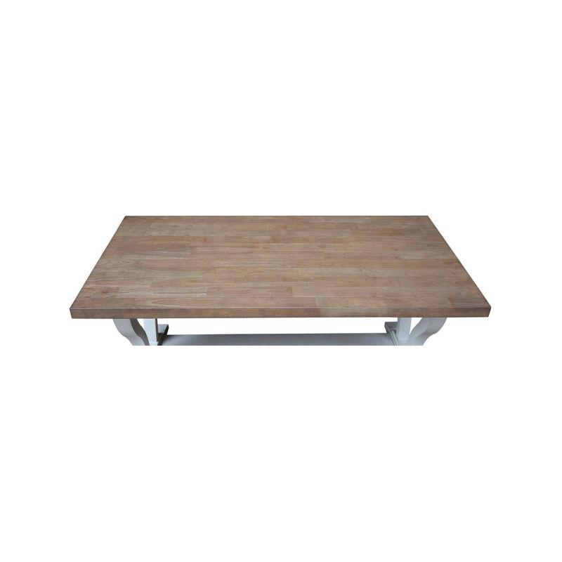 Lacasa Solid Wood Coffee Table - International Concepts