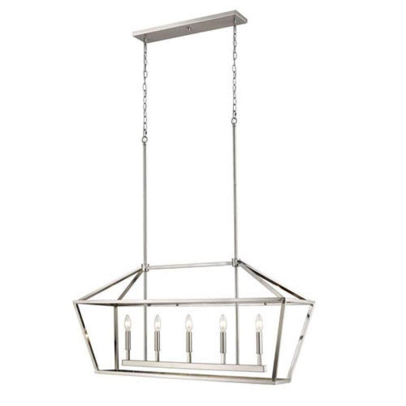 Millennium Lighting 5 - Light Pendant in  Satin Nickel