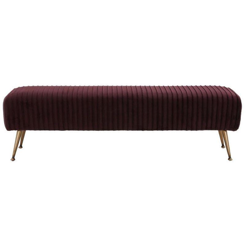 Salome Upholstered Bench  - Safavieh