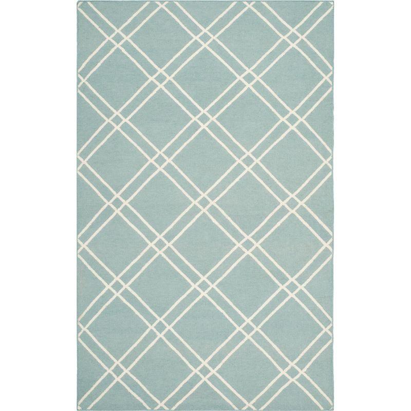 Dhurries DHU638 Hand Woven Area Rug  - Safavieh