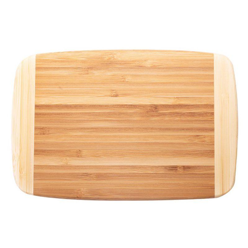 JOYCE CHEN Joyce Chen Large Burnished Bamboo Cutting Board, 10X15-Inch