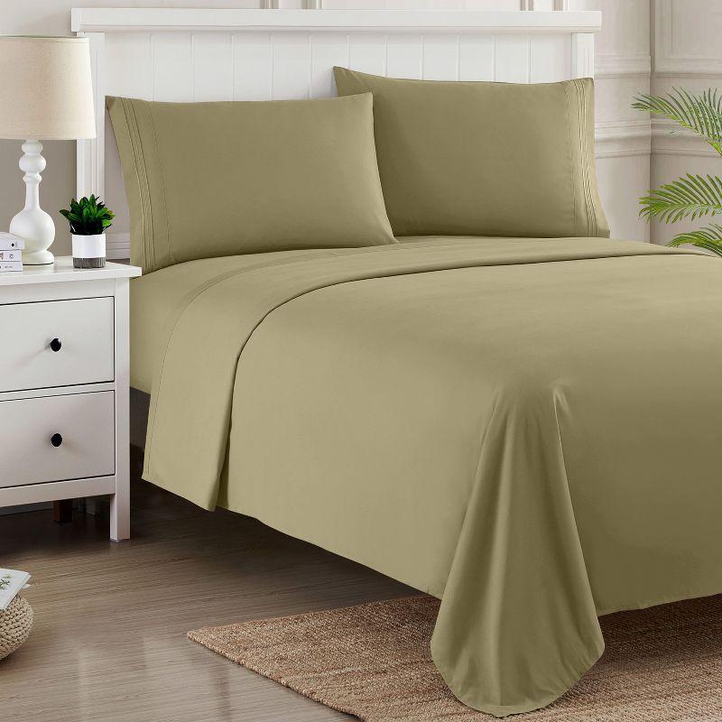 Sage Full Size Ultra Soft Microfiber Sheet Set