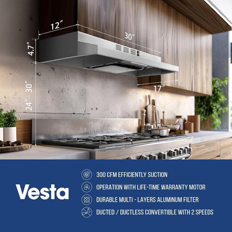 Vesta Cincinnati 300CFM 30'' Stainless Steel Under Cabinet