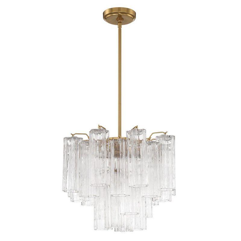 Crystorama Lighting Addis 4 - Light Chandelier in  Aged Brass
